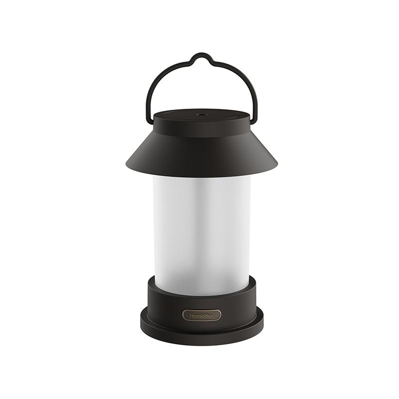 

Mi Fan Retro Horse Lamp Увлажнитель воздуха 400 мл USB Беспроводной перезаряжаемый ароматический диффузор со светодиодным ночником black