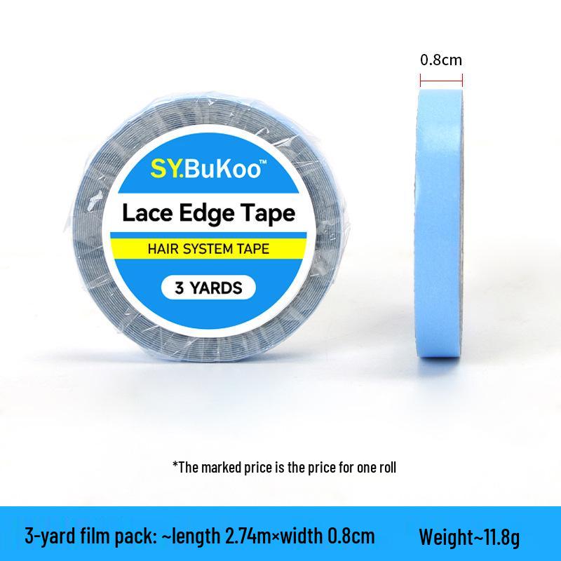 "Waterproof & Sweat-Proof Wig Tape: Special Scalp Double-Sided Film Patch"