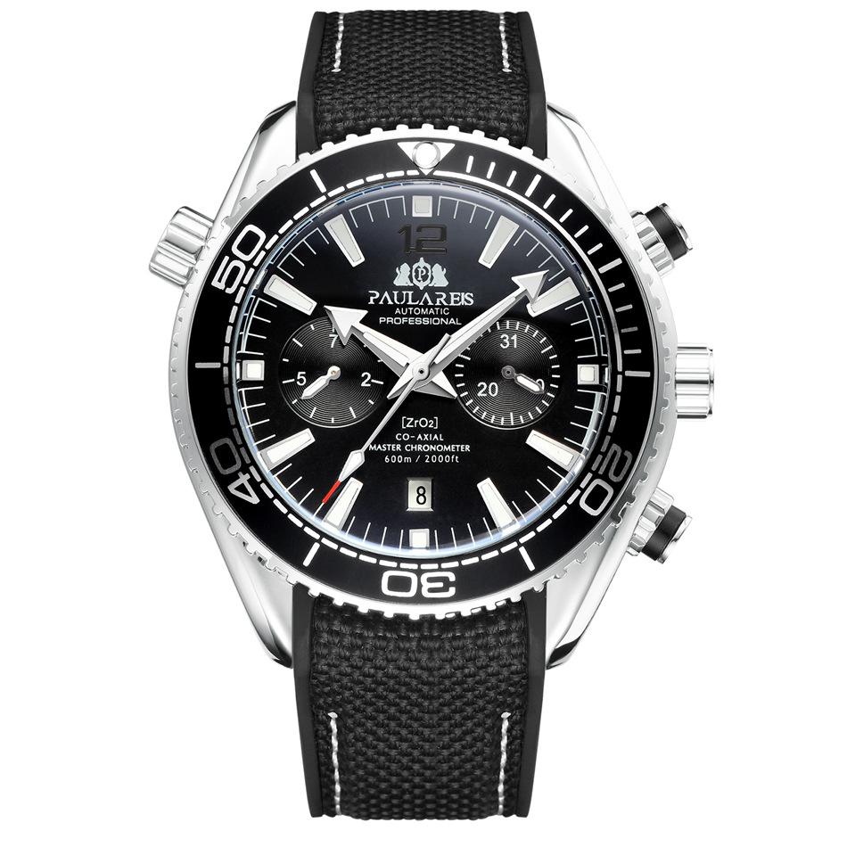 

Чоловічий АВТОМАТИЧНИЙ ГОДИННИК PAULAREIS з ременем із тканини