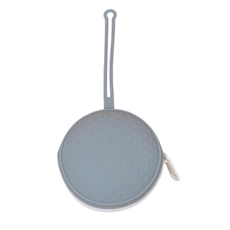 Travel Friendly Silicone Pacifier Holder Pacifier Organizers Comapct Keeps Pacifiers Clean for Families With Infants