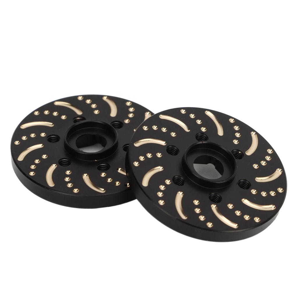Brass Wheel Weights Brass 6 Hole Wheel Hex Hub Adapter Weight for 1.9in 2.2in Beadlock Wheel Rim