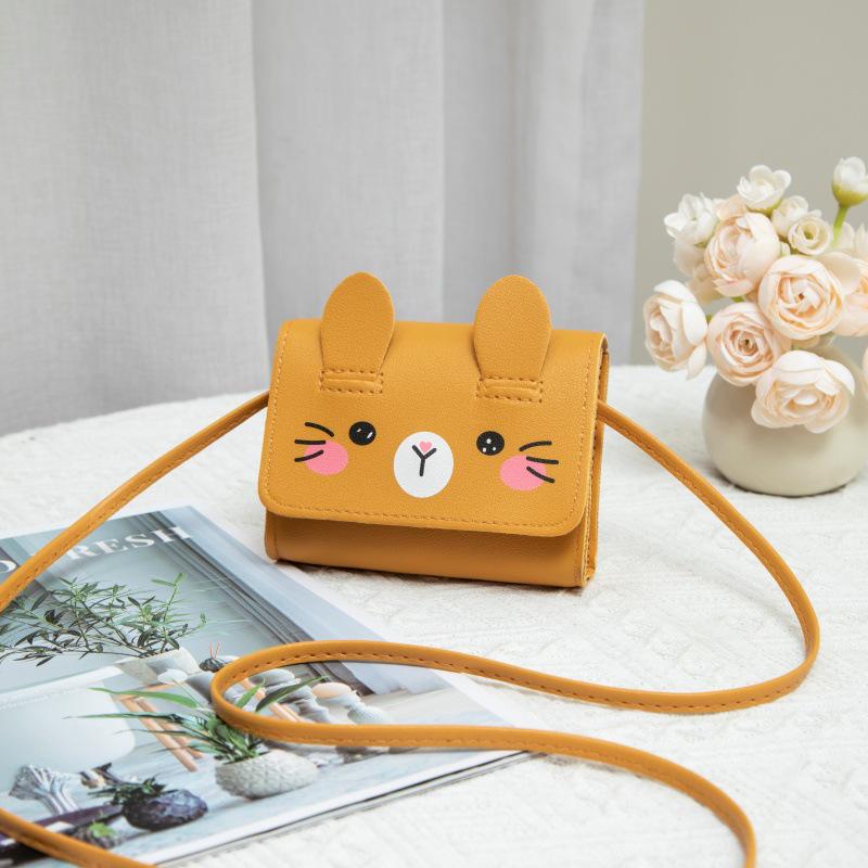 Women's Mini Crossbody Shoulder Bag - Cute Print Small Square Design