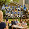 Celebrate Congrats Grad Banner Paper Letter Photo Frame Flag Graduation Photo Props  Party Favors