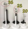 Scale Action Figure Doll Stand Display Stand Fixed Figure Hot Toys Set of 5 (lunar.maria) 6/1 C-Type (Black, 35)
