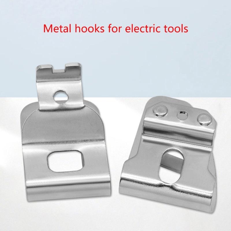Praktischer Pack Gürtelclip Haken und Schrauben für Milwauke Elektrowerkzeug AufbewahrungshalterEinfach zu installieren Organisationsaufbewahrungshaken