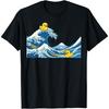 Rubber Duck Surfing Japanese Wave T-Shirt