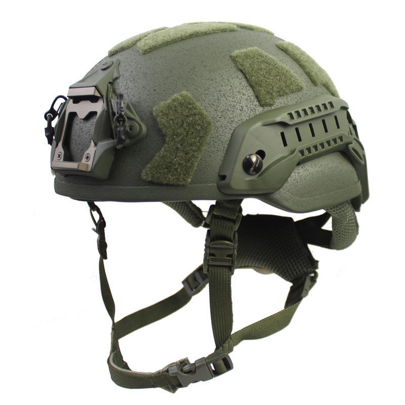 Enhanced MICH2002 Wendi Fiberglass Riot Helmet for Special Forces Training, 1.5KG
