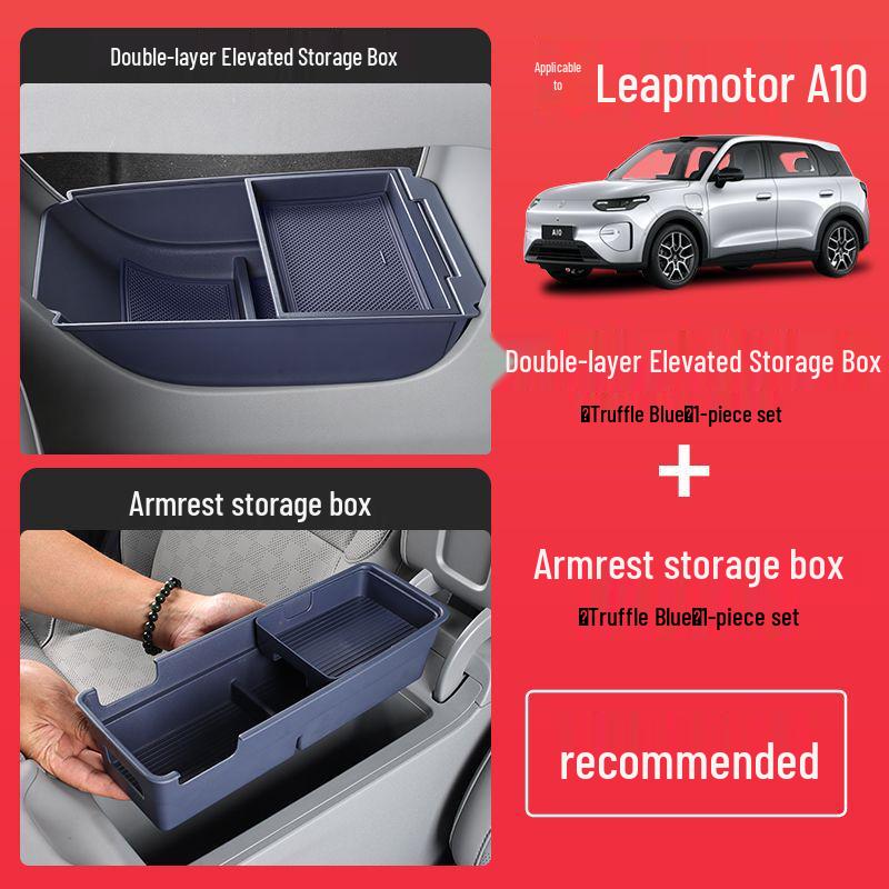 Leapmotor A10 Center Console Enhanced Double-Layer Storage Organizer
