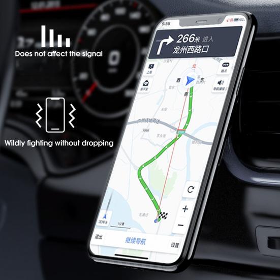 Car Phone Holder Saving Universal Strong Creative Space Magnetic Automotive Phone Stand