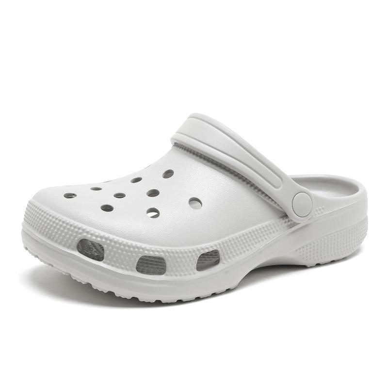 No standard star summer EVA casual hole shoes women's non-slip outer slippers heightening deodorant outdoor couple sandals