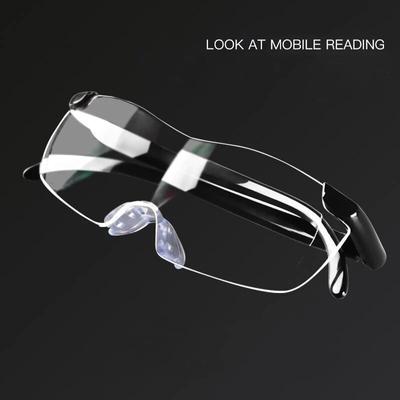 Occhiali da lettura Diottria +250 Alta definizione Portatile Occhiali da vista ingrandenti Presbiopia Occhiali ingrandenti Per anziani