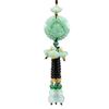 Live Broadcast New Lotus Pendant: Interior Car Decoration Imitation Green Jade for Entry/Exit