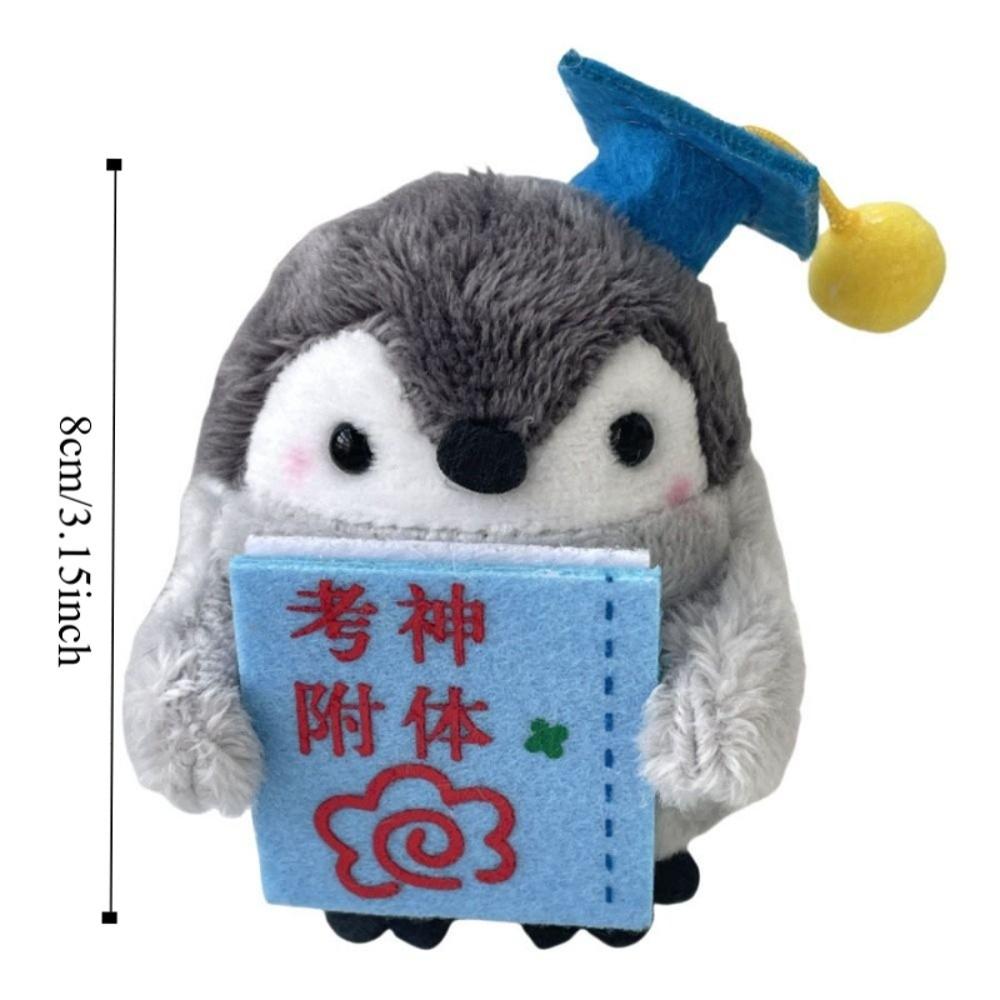Cute Cartoon Penguin Keychain Soft Plush Creative Pendant Plush Doll Soft Keychain  Gifts for Girls