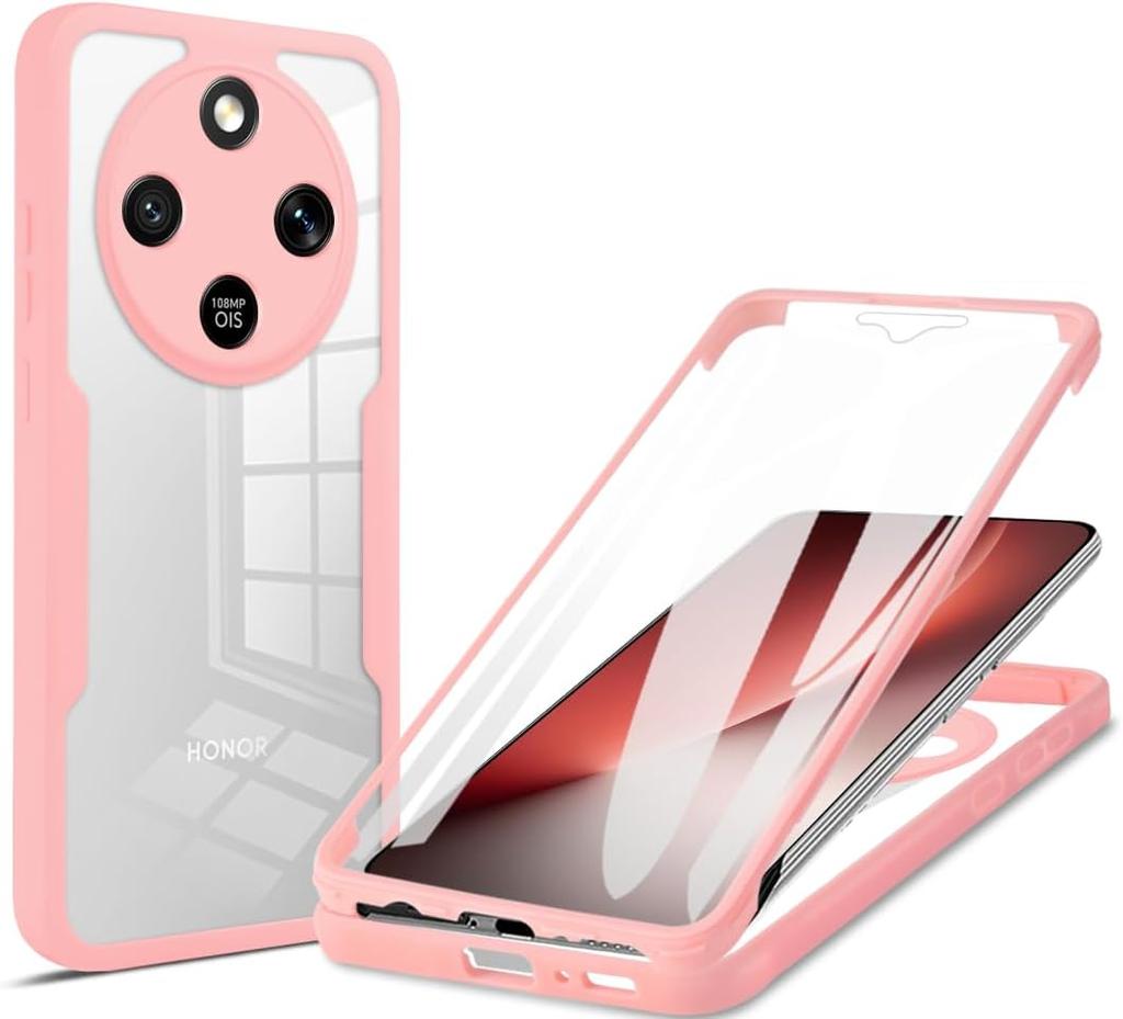 360 Full Protection Case for Honor X9D / X70 / Magic8 Lite Cover Built-in Screen Protector