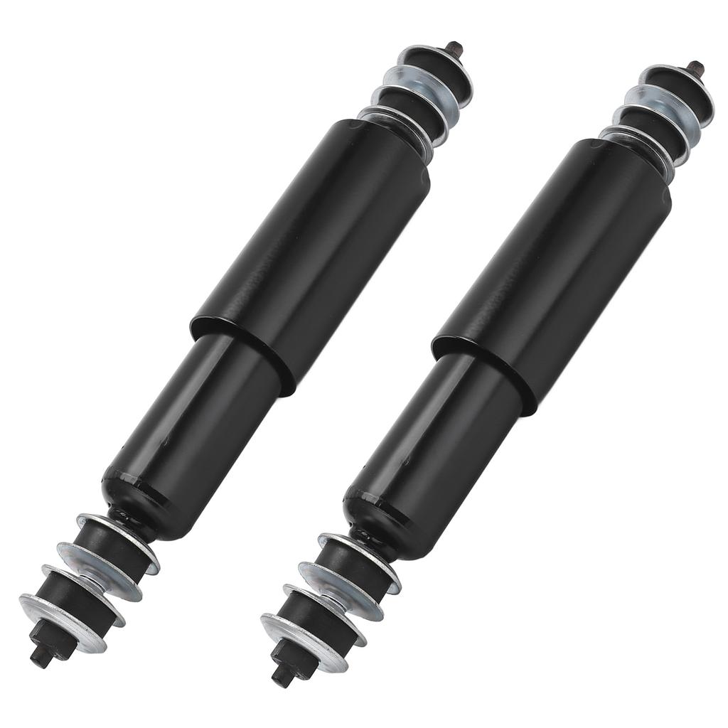 2pcs Shock Absorbers Front Rear Steel Chrome Plated 76418‑01 Replacement for EZGO TXT 1994‑Up Club Car