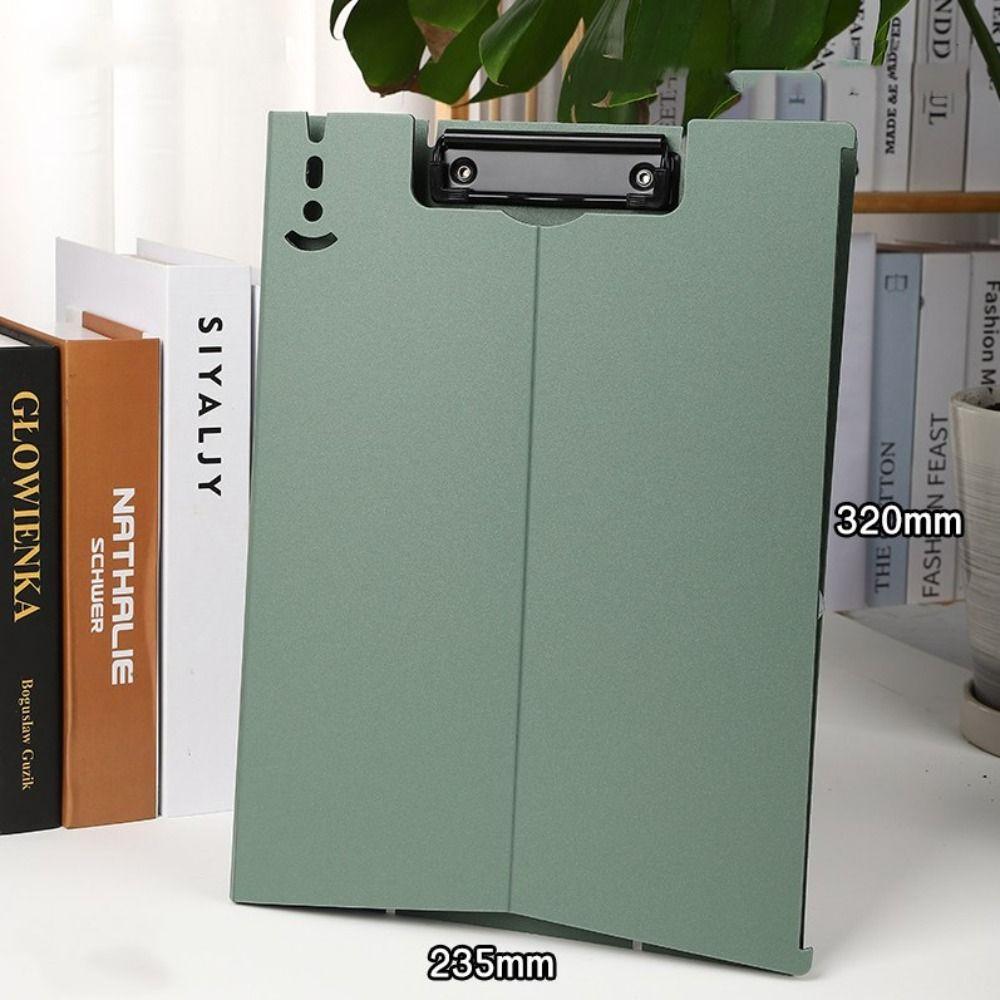 Writing Pad Stand File Folder Folding Paper Display Stand Briefcases A4 Board Clip Folder  Shelf