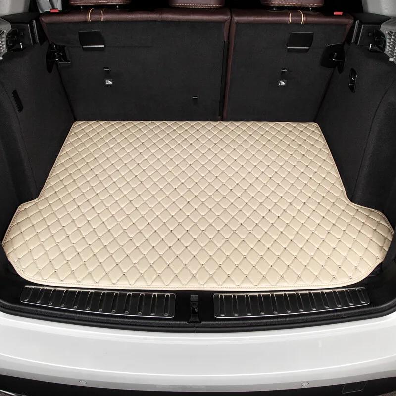 Kunstleder Vollabdeckung Kofferraummatte für Bmw X5 E53 E70 F15 G05 X4 F26 G02 Autozubehör Teppich