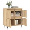 Vidaxl Chest of Drawers, Sonoma Oak, 60X35X70 Cm, Wood-Based Material
