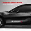 2 Stück Auto 3D Aufkleber Auto Seite Karosserie Sport Aufkleber Abziehbilder Autozubehör Für Volkswagen Golf-4 5 6 7 Bora Jetta POLO MK4 MK6 Bora Passat