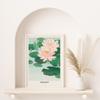 Japan Classic Painting Art Canvas Print Vintage Hokusai Great Wave Ohara Goldfish Lotus Poster Pictures Living Room Home Decor