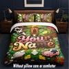 Farm Country Theme Custom Text Or Name 3Pcs Bedding Set,1 Flat Sheet & 2 Pillowcases Personalized Home Bedding