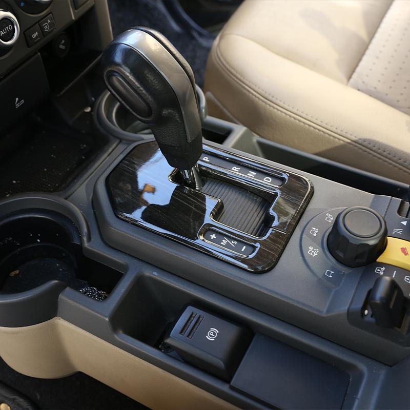 Car Styling Center Console Gear Shift Panel Covers Frame,For Land Rover Discovery 3 LR3 04-09,Discovery 4 LR4 10-12