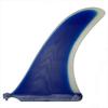 HFEXI Fiberglass Fin (FIBER GLASS FIN) 10" Longboard Center Fin, Box Fin, 10-inch, HF-FB10-CLBLU