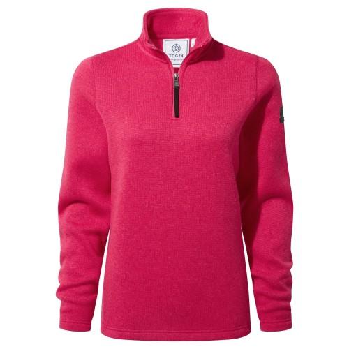 TOG24 Womens/Ladies Pearson Quarter Zip Fleece Top