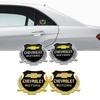 Autocollant Métallique de Carrosserie Latérale Arrière pour Chevrolet Cruze Silverado Traverse Spark Equinox Sail Onix Malibu Captive Aveo