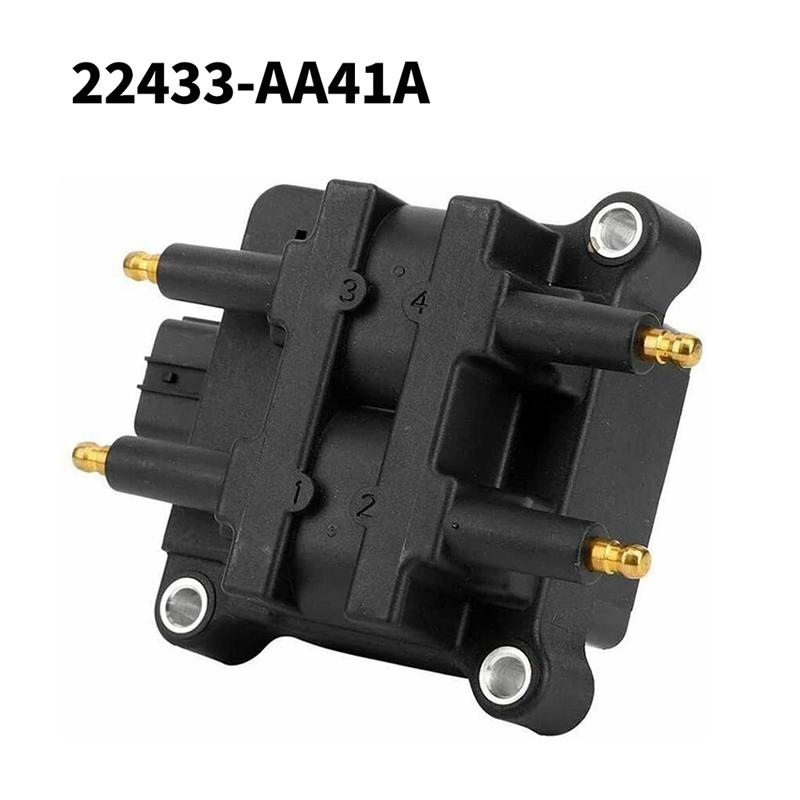 Ignition Coil High Voltage Kit Car Ignition Coil For Subaru Forester Impreza Legacy Outback 2.5L 1999-2006 22433-AA41A