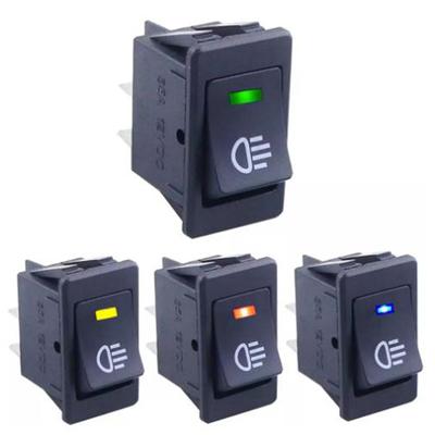 2 Position 4 Pins Led 12V 35A Automobile Refitting Fog Lamp Switch