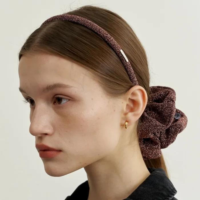 Glitter Hair Scrunches L_3Color
