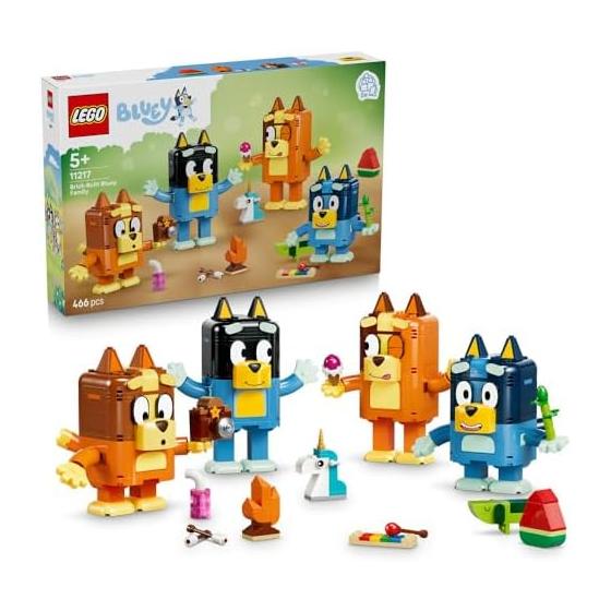 LEGO Bluey Bluey Family Toys Birthday Present Blocks Educational Boys Girls Children 5 Years Old 6 Years Old 7 Years Old 8 Years Old Animal Creature