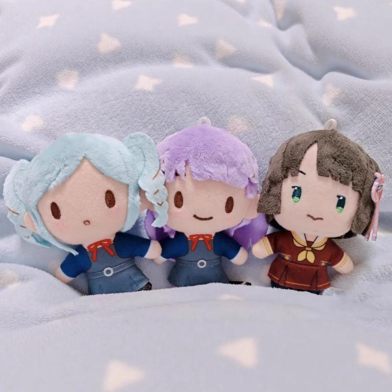 Anime Hasu No Sora Jogakuin School Idol Club Plush Toys Plushie Pendant Doll Dress Up Soft Stuffed Figures Fans Collection Gifts