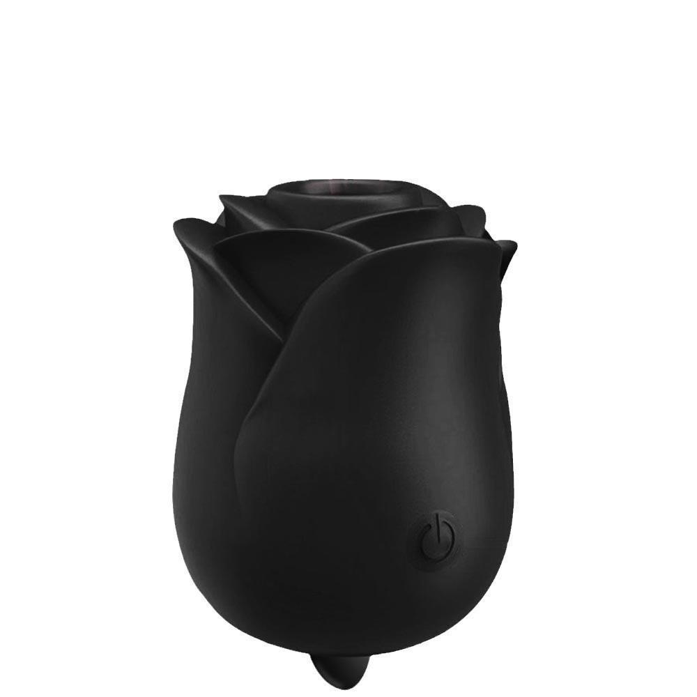 Spring Rose Silent Tongue Licking and Sucking Vibrator for Women's Teasing and Massage