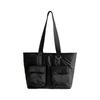 Tote Bag Nylon Casual Autumn and Winter New Cotton Clothes Bag Commuting Large Capacity Shoulder Bag Women