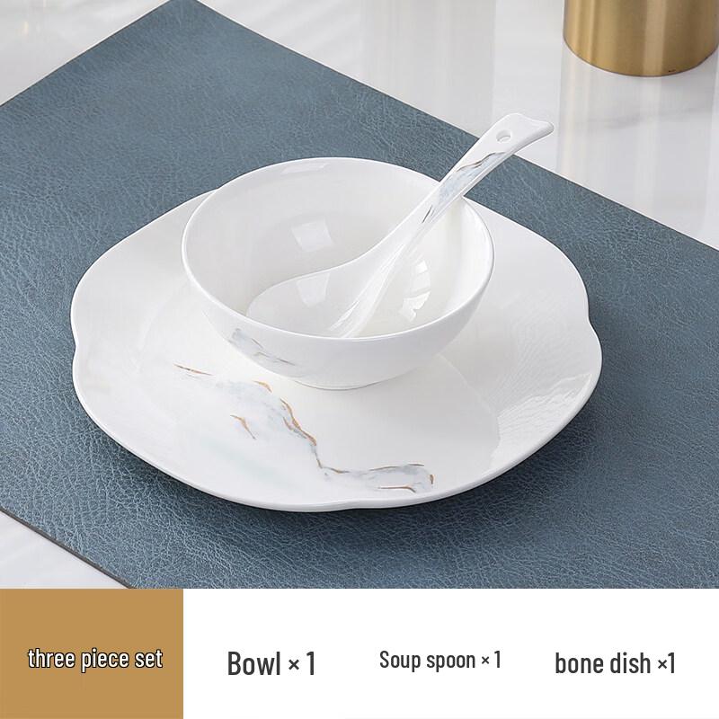 Mountain Ruyi Bone China Tableware Set