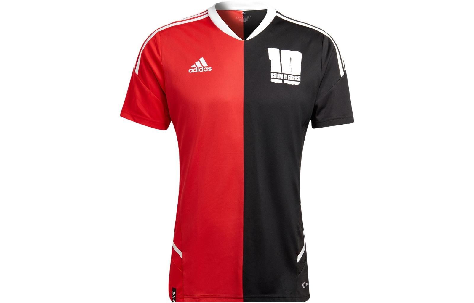 adidas Messi Logo Print Short Sleeve Soccer Jersey HI3790 S