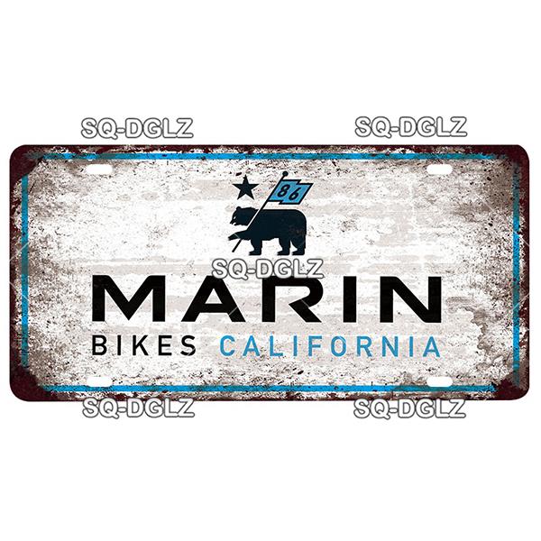 [SQ-DGLZ] Vintage Bike Bicycle Metal Sign Tin Sign Licenses Plate Decor Plaque Metal Vintage Bar Pub Club Home Wall Decoration