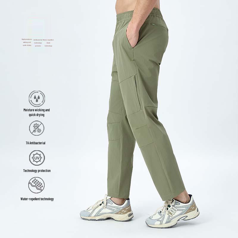 Double H Lightweight Quick-Dry Casual Sports Cargo Pants: Antibacterial Summer Fitness for Men & Women