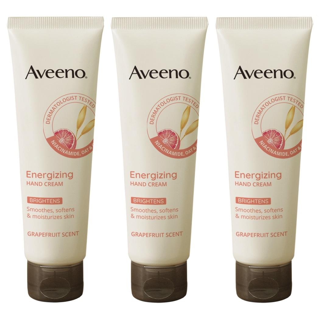 

Крем для рук Aveeno, тройной план (50г+50г+50г) Выберите 1 из 2 типов Energizing hand cream 3 packs