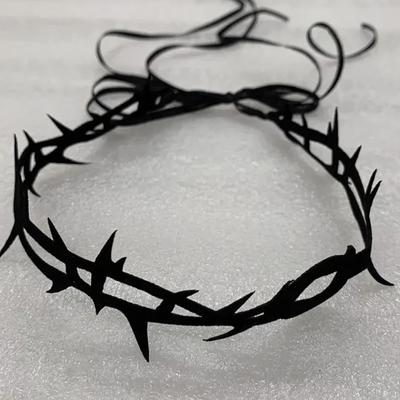 Mode Doornen Fluwelen Choker Ketting voor Vrouwen Vintage Sexy Kant Ketting met Hangers Gotische Meisjes Nek Sieraden Accessoires