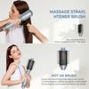1400W Professional 5 In 1 Hair Dryer Brush High-Speed Hot Air Brush Negative Ions Blow Dryer Brush Air Styling Curling Iron