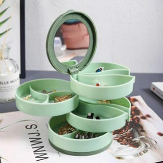 

European-Style Portable Rotating Jewelry Organizer