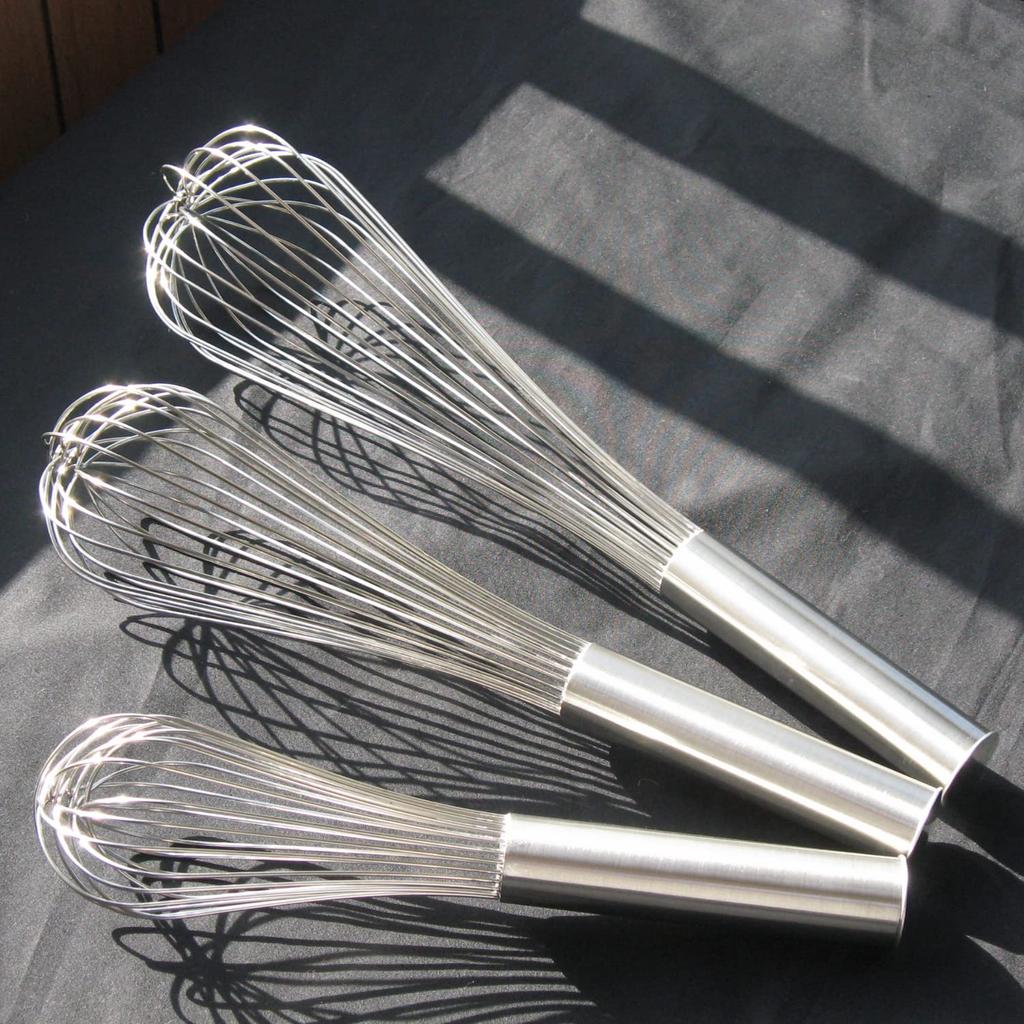 Nagao 24 Stainless Commercial Made in Japan Tsubame-Sanjo Whisk, 30cm, Wires, 18-8 Steel, Use,