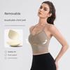 Foreign Trade New Yoga Female Nude Sense Sling Yoga Clothes Running Gym Bra Pilates Training Vest Top