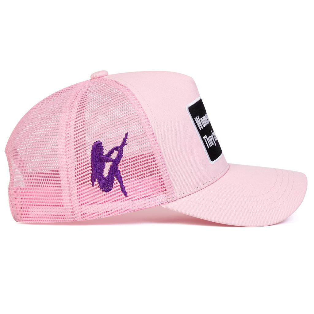 Unisex THEY'RE ADDICTIVE Embroidery Mesh Hip Hop Baseball Hat Hiking Caps Spring Summer Outdoor Leisure Hats Travel Accessories for Women Men