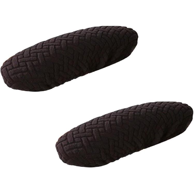 1 Pair Office Chair Armrest Covers Stretch Jacquard Computer Chair Arm Pad Covers Removable Arm Slipcovers Protectors for Office Computer, Desk,