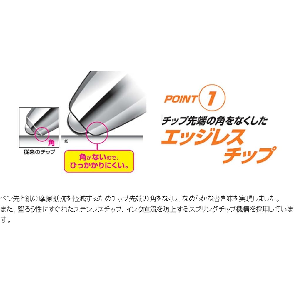 Mitsubishi Pencil Gel Ballpoint Uniball Cygno RT1 0.38 Black UMN15538.24