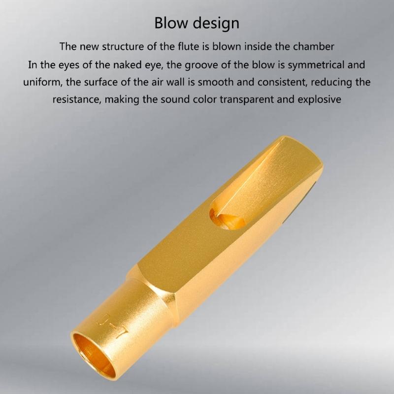 Metall Saxophon-Blattschraube mit Messing-Kappe Leichte Zubehörteile Tenor Alt Saxophon Klarinette Mundstück-Klammern Sets